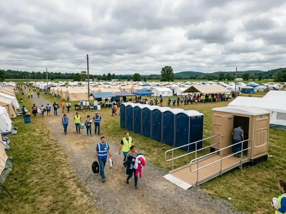 disaster-relief-camp-restrooms-010 — frequently asked questions, Dumpster & Portable Bathrooms Rental in Brentwood, MO
